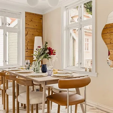 Dinbnb Homes I The 1880 Authentic Dream I 500m From Bryggen 度假居 卑爾根